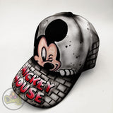 Mickey mouse hat - hand painted