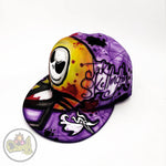 Jack Skellington  - Snapback, hat hand painted