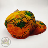 Smoking skull, yellow cap shipping anywhere in the world