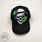 skull with green smoke - Free shipping in USA