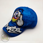 donald duck hat - neon colors