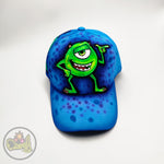 Mike Wazowski cap - hand painted cap