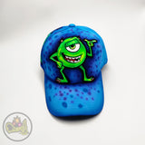 Mike Wazowski cap - hand painted cap