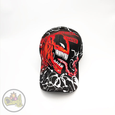 Dead pool cap (special edition) - hand painted cap