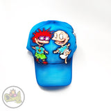 Rugrats cartoon cap, handmade art