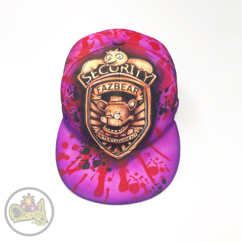 fazbear entertainment safety medal - cap hand painted