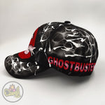 Ghostbusters cap- hand painted cap based on the famous movie