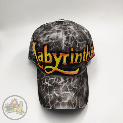 Labyrinth cap - cap based on the american movie, hand painted