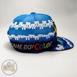 Custom hat, hand painted, snapback style, anime style, flat brim cap